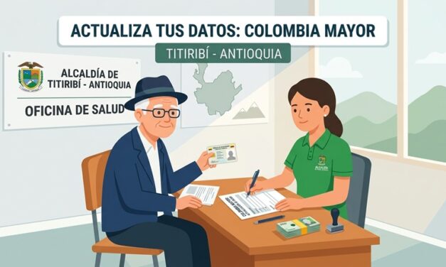Titiribí pide a beneficiarios de Colombia Mayor actualizar sus datos