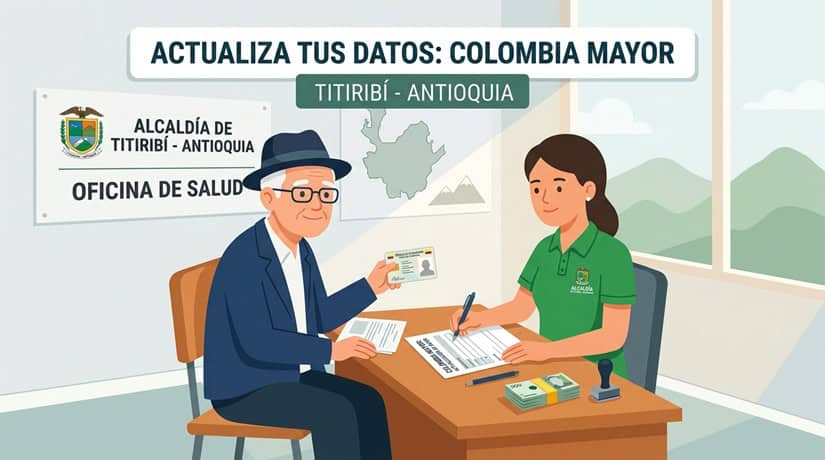 ilustración de la noticia: Titiribí pide a beneficiarios de Colombia Mayor actualizar sus datos
