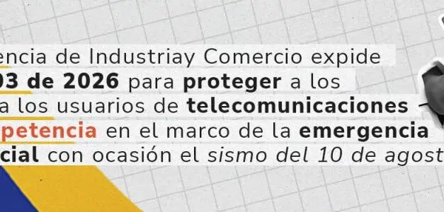 SIC expide circular contra alzas injustificadas y cobros en telecom