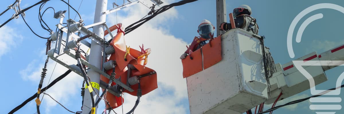 Líneas eléctricas rurales por cortes de energía en Antioquia