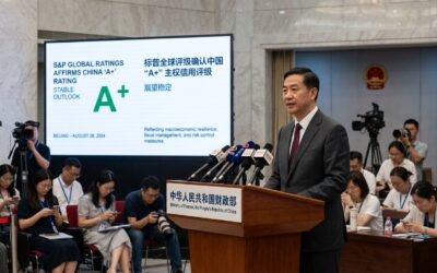 S&P mantiene en A+ la calificación soberana de China