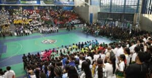 Girardota abrió la final departamental de los Intercolegiados de Antioquia con minuto de silencio