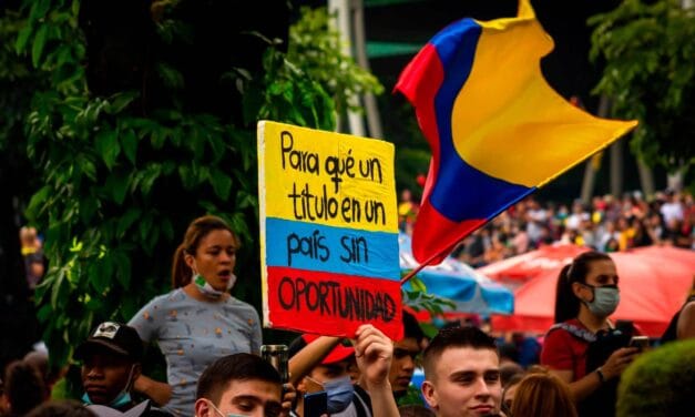 La Juventud colombiana pierde la fe en el Estado