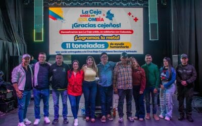 La Ceja reunió 11 toneladas de ayudas y superó la meta en sus fiestas