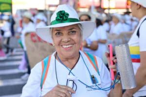 Más de 14.000 personas mayores participaron en la Caminata Mayor de Medellín
