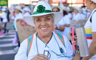 Más de 14.000 personas mayores participaron en la Caminata Mayor de Medellín