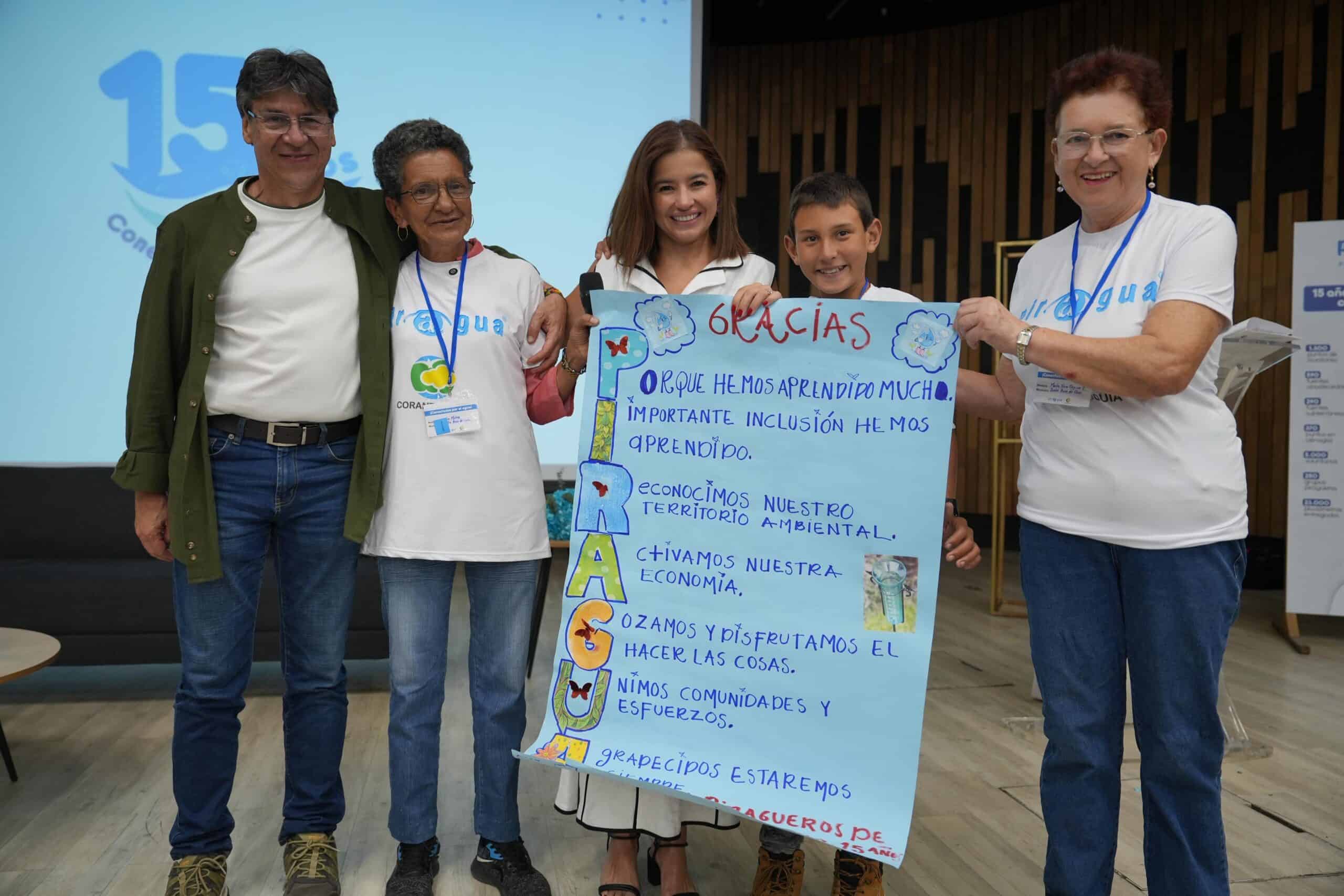 Imagen de referencia de la convocatoria sobre futuro hídrico promovida por Corantioquia e ICLEI.