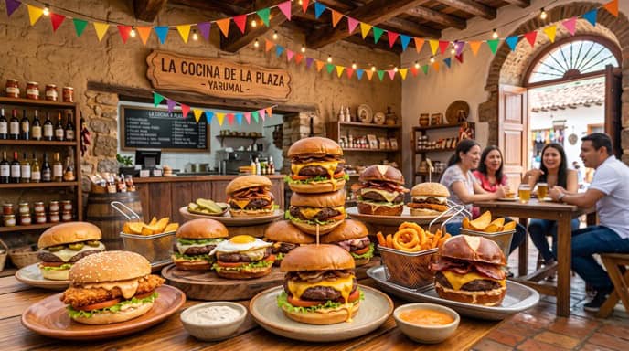 Imagen promocional del Yarumal Burger Fest 2026 con convocatoria para restaurantes de Yarumal