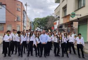 Banda Sinfónica de la I.E. Isolda Echavarría participará en concurso nacional en La Vega