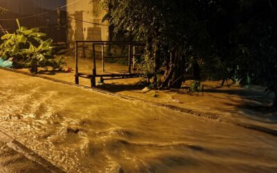 Buenos Aires 2: lluvias afectan calles en Caucasia