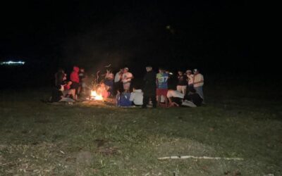 Campamento juvenil en Peque reunió a 35 jóvenes en Las Faldas