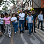 Pavimentación barrio La Santa Cruz