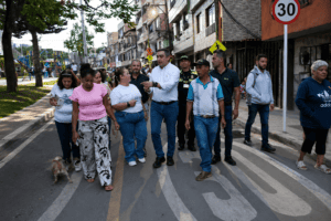 Pavimentación barrio La Santa Cruz