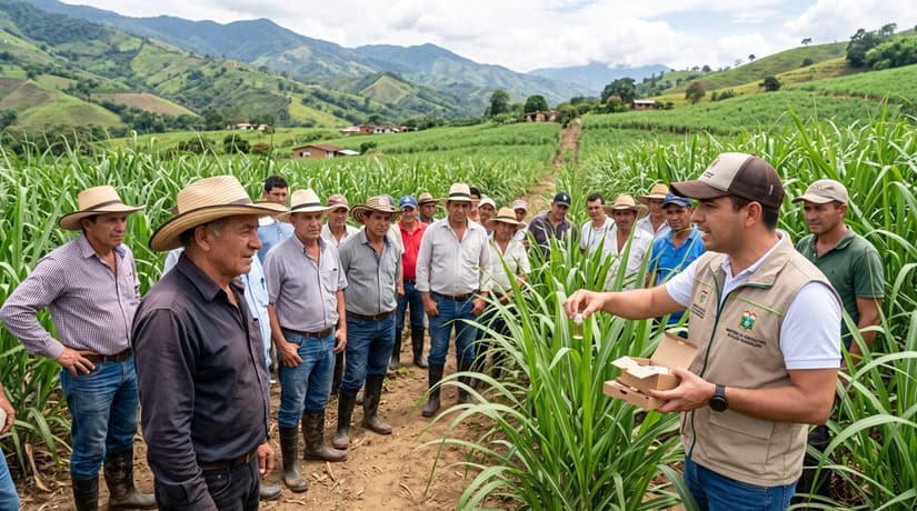 imagen de referencia: Guadalupe implementa control biológico en cultivos de caña