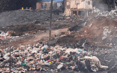 Incendio en Rionegro: liquidan emergencia en Botellas de Amor