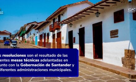 IGAC entrega 34 resoluciones con nuevos avalúos en Santander