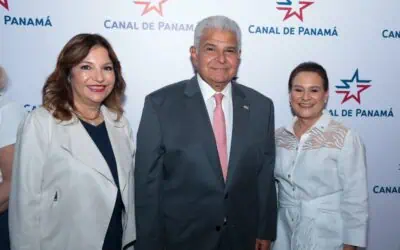 Ilya Espino de Marotta asume como primera administradora del Canal de Panamá