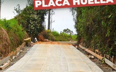 Yarumal ejecuta 2,4 kilómetros de placahuella en el Cañón del Rosario