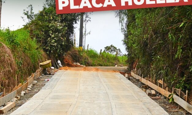 Yarumal ejecuta 2,4 kilómetros de placahuella en el Cañón del Rosario