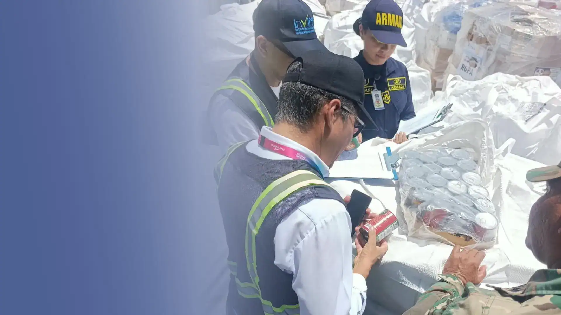 Portal del Invima con guía sobre donaciones internacionales y autorización sanitaria