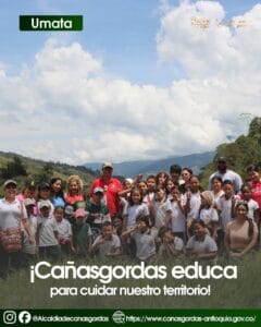 Cañasgordas impulsa educación ambiental con salida al Alto de Ínsor