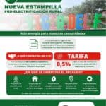 Vigía del Fuerte crea estampilla para electrificación rural