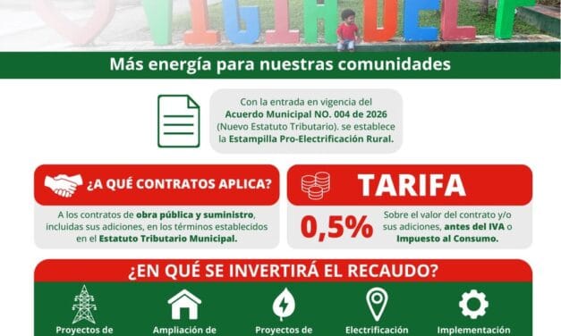 Vigía del Fuerte crea estampilla para electrificación rural
