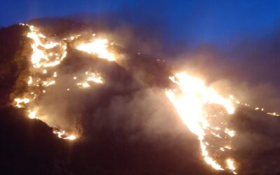 Guardaparques atienden incendios en Iguaque, Los Nevados y Las Hermosas
