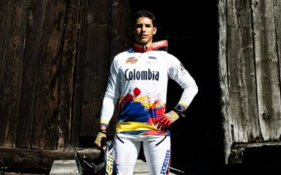 Juan Fernando Muñoz terminó 12° en el Mundial de Downhill en Italia