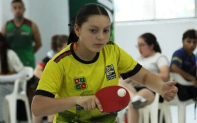El Carmen asegura tenis de mesa; Rionegro lidera atletismo