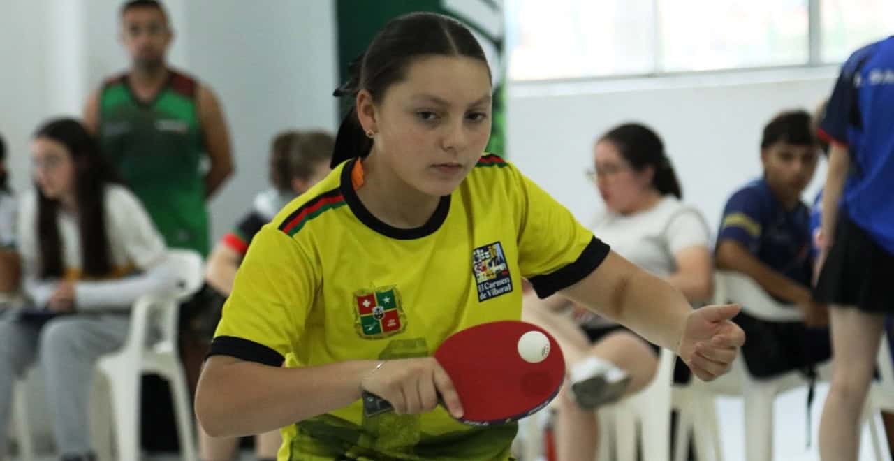 Deportistas durante los Juegos Departamentales en el zonal de Oriente