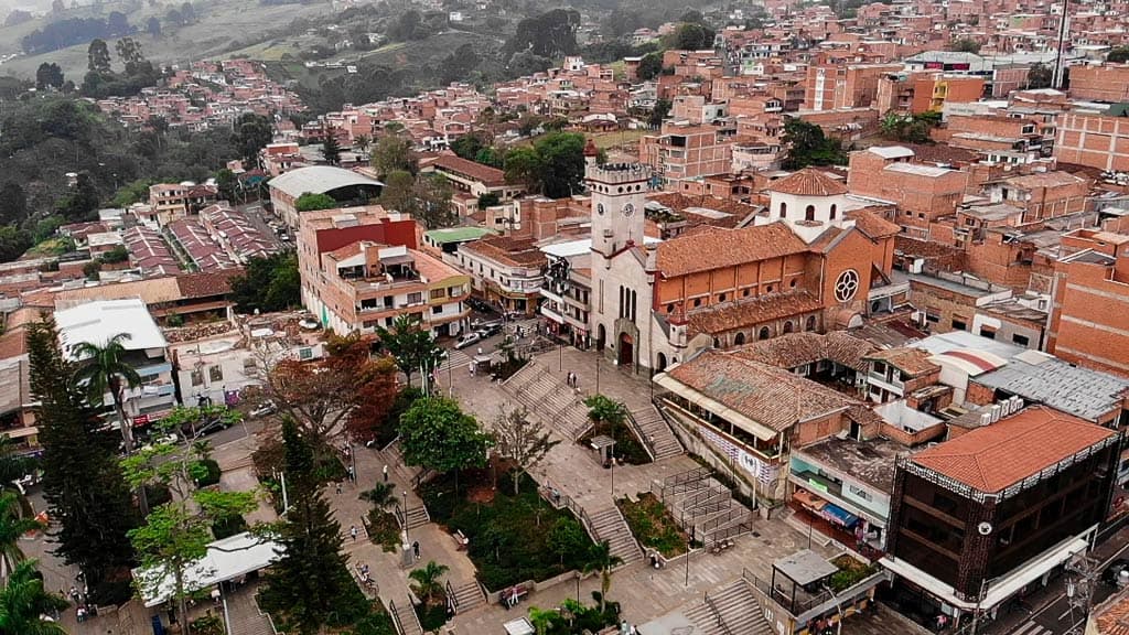 Quebrada La Manguala en San Antonio de Prado, fuente del acueducto veredal de La Florida