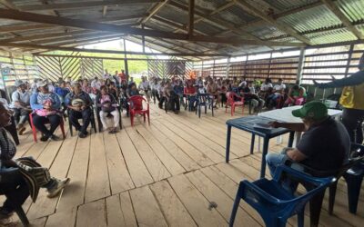 Defensoría y ACNUR realizaron misión humanitaria en Puerto López, El Bagre