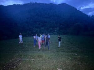 Campamento juvenil en Peque reunió a 35 jóvenes en Las Faldas