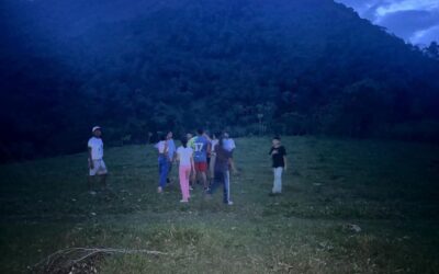Campamento juvenil en Peque reunió a 35 jóvenes en Las Faldas