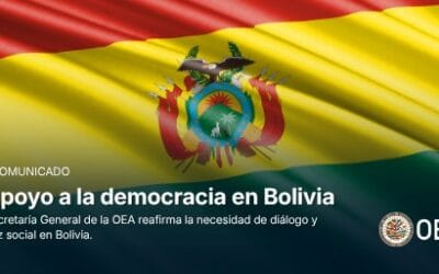 OEA alista misión política y policial de apoyo en Bolivia