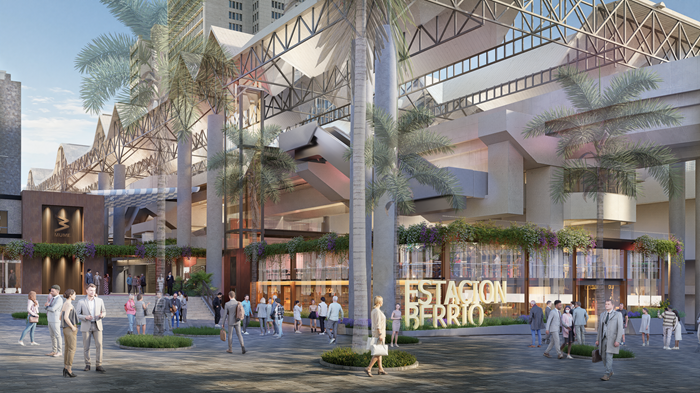 Estación Parque Berrío del Metro de Medellín, incluida en el proyecto de transformación