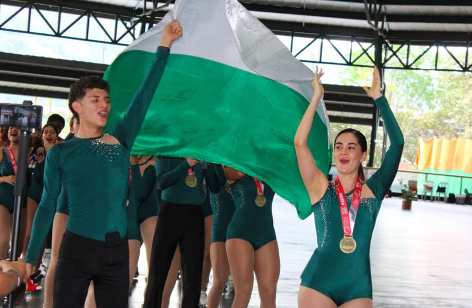 Patinaje artístico en el Interligas disputado en Sabaneta.