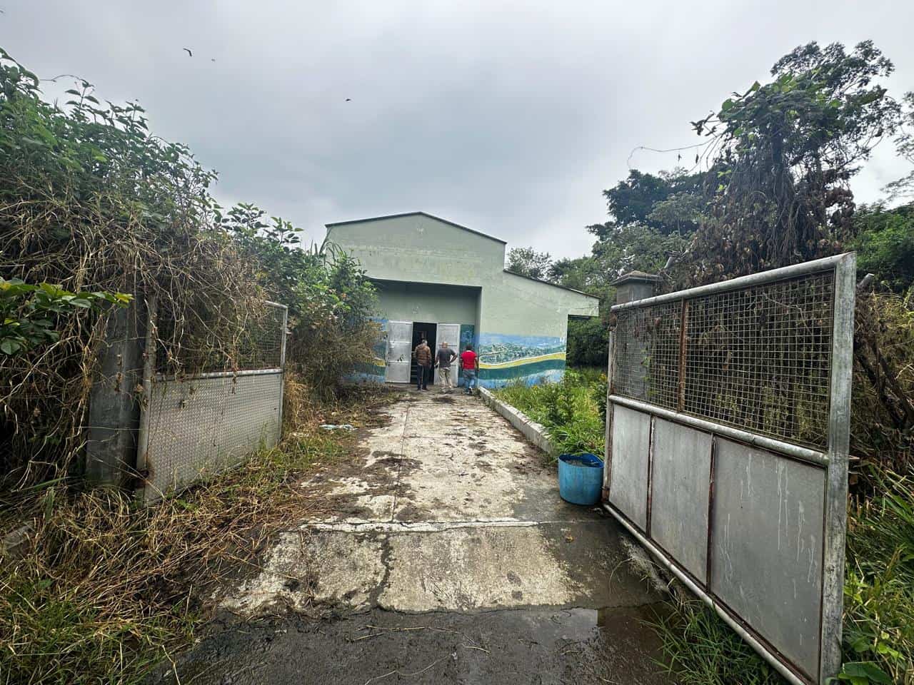 Imagen de referencia de la planta de beneficio de Ituango