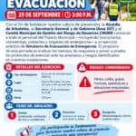 Arboletes realizará simulacro de evacuación en el Palacio Municipal