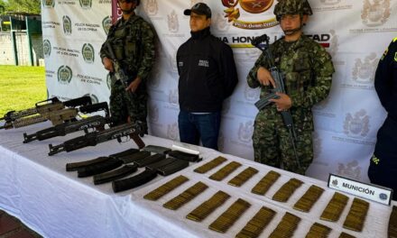 Operativo contra el Clan del Golfo deja un muerto y cuatro fusiles incautados en Briceño