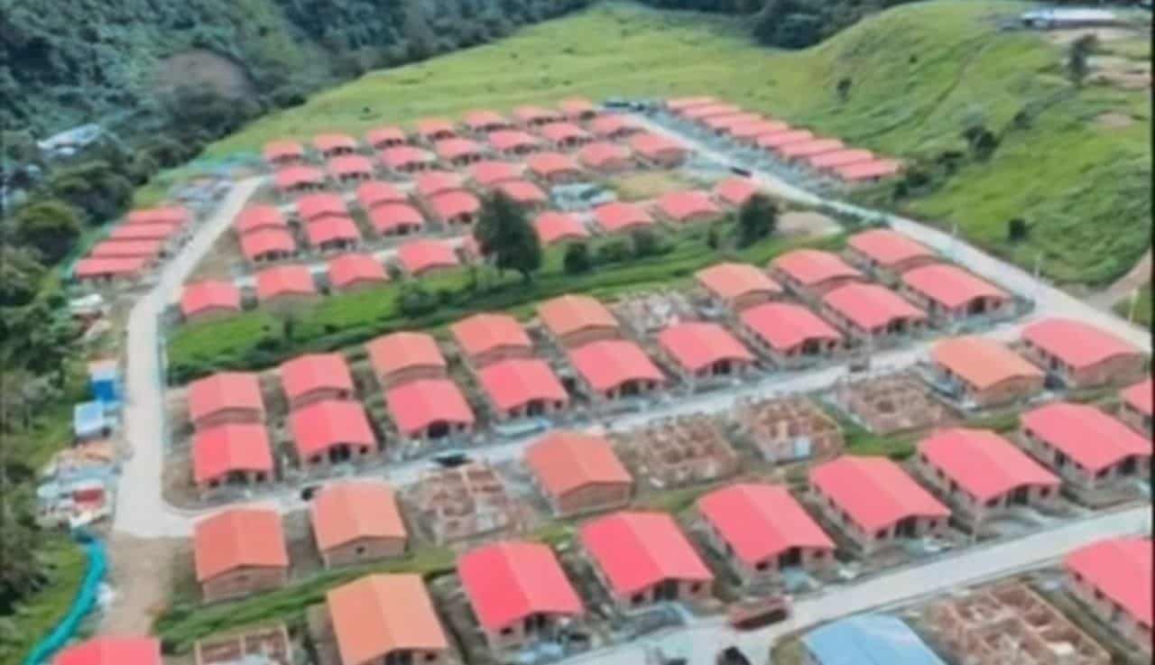 Imagen adjunta sobre vivienda en Dabeiba