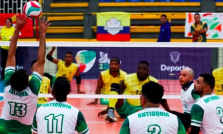 Antioquia ganó bronce en el Nacional de voleibol sentado
