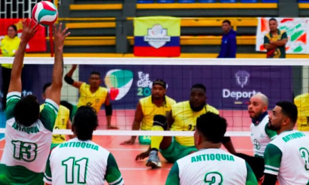 Antioquia ganó bronce en el Nacional de voleibol sentado