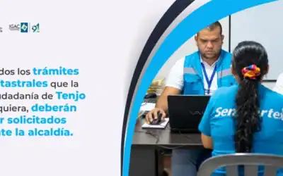 Tenjo asume el servicio catastral y centraliza los trámites ante la alcaldía