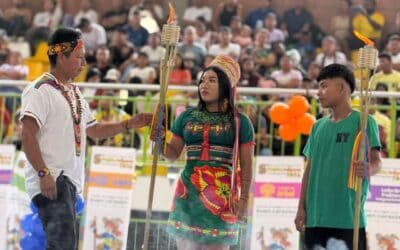 Dabeiba abrió la final departamental de los juegos indígenas de Antioquia