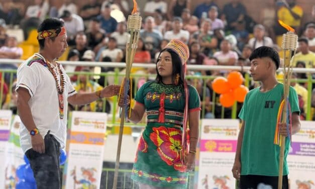 Dabeiba abrió la final departamental de los juegos indígenas de Antioquia