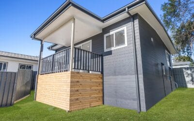 Granny Flat Built in Edgeworth on a Sloping Block