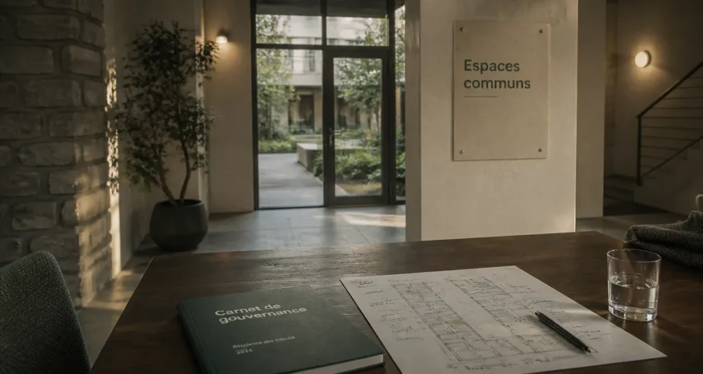 Habitat collectif : gouvernance dans le hall et espaces communs