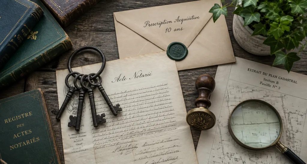 prescription acquisitive 10 ans bureau ancien